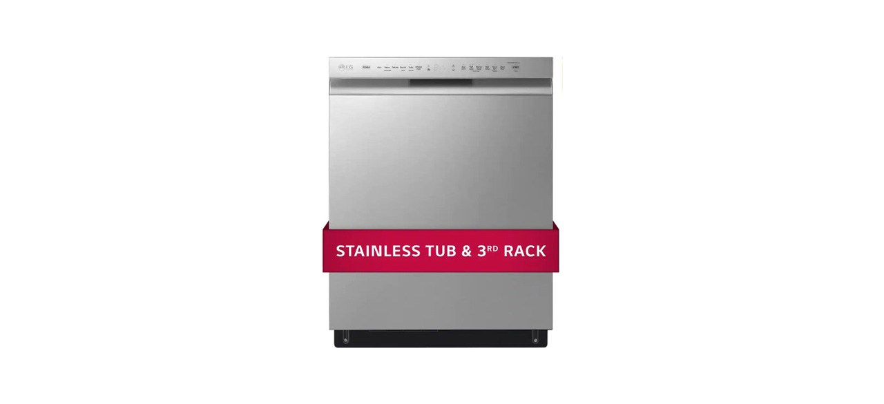 Best LG Electronics 24-Inch Stainless Steel Front Control Dishwasher